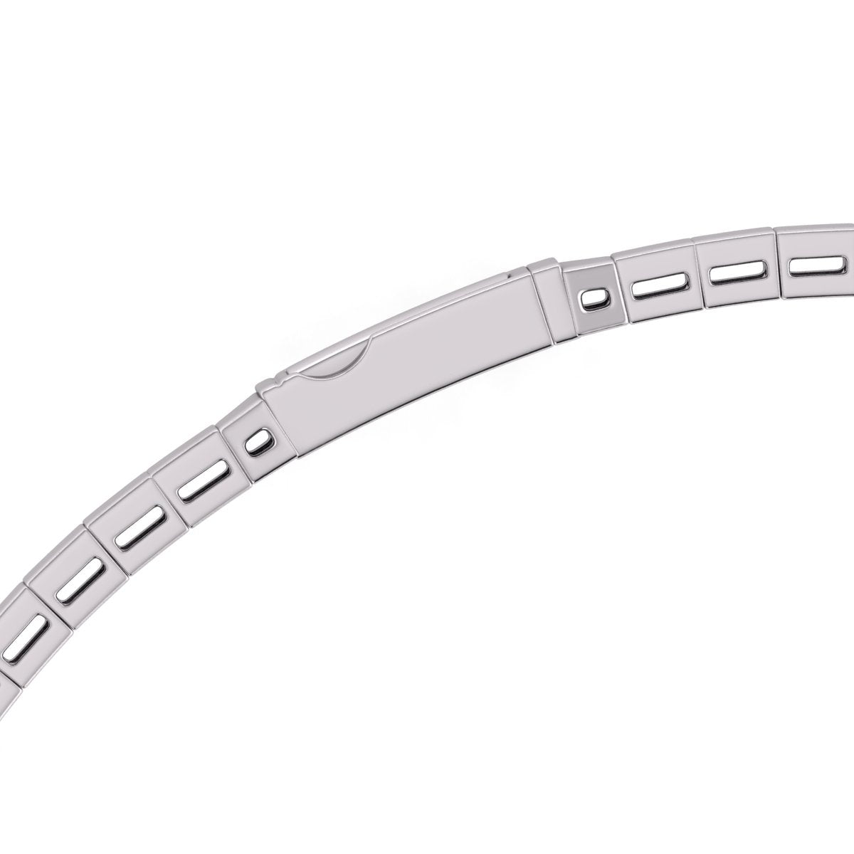 Round Lab Grown Diamond Flexi Bangle Bracelet in 14 Karat Gold