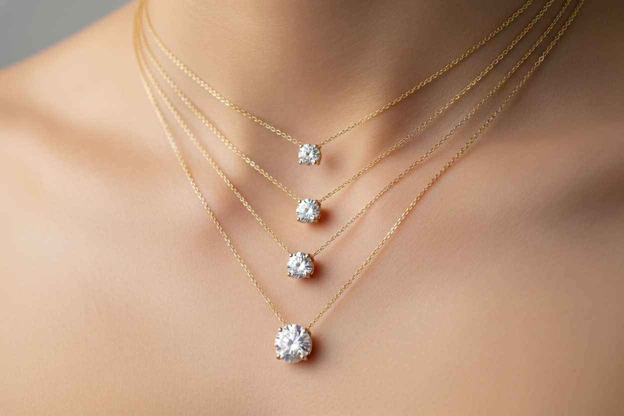 Solitaire Pendants